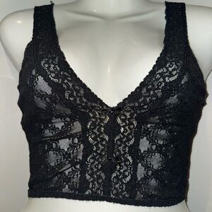 Chic by h.i.s Elegant Black Lace Bralette